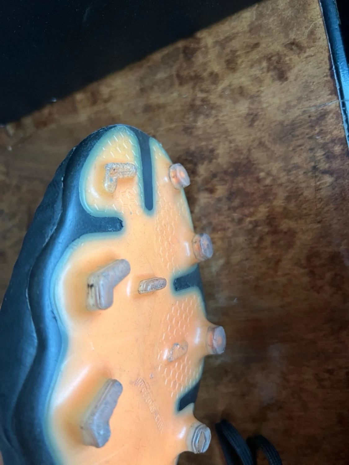 Nike Hypervenom fotbollsskor orange/svart - 6