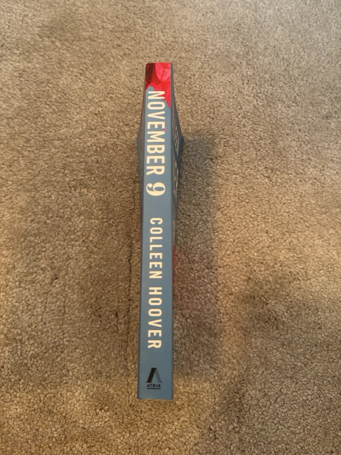 November 9 - Colleen Hoover  - 2