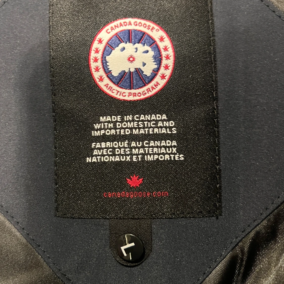 Mörkblå dunjacka från Canada Goose - 3