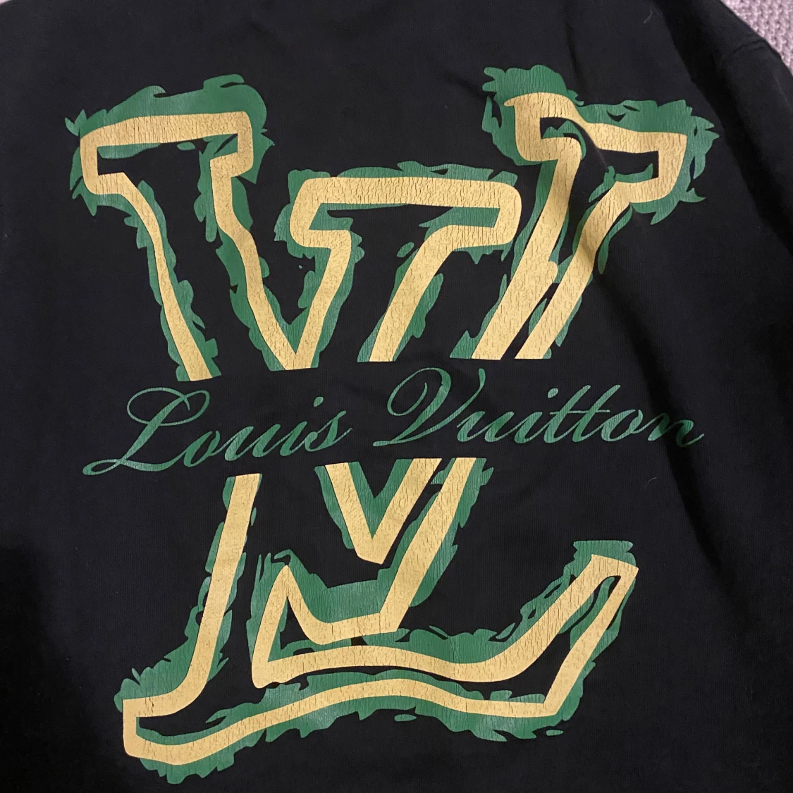 Svart Louis Vuitton sweatshirt L - 3