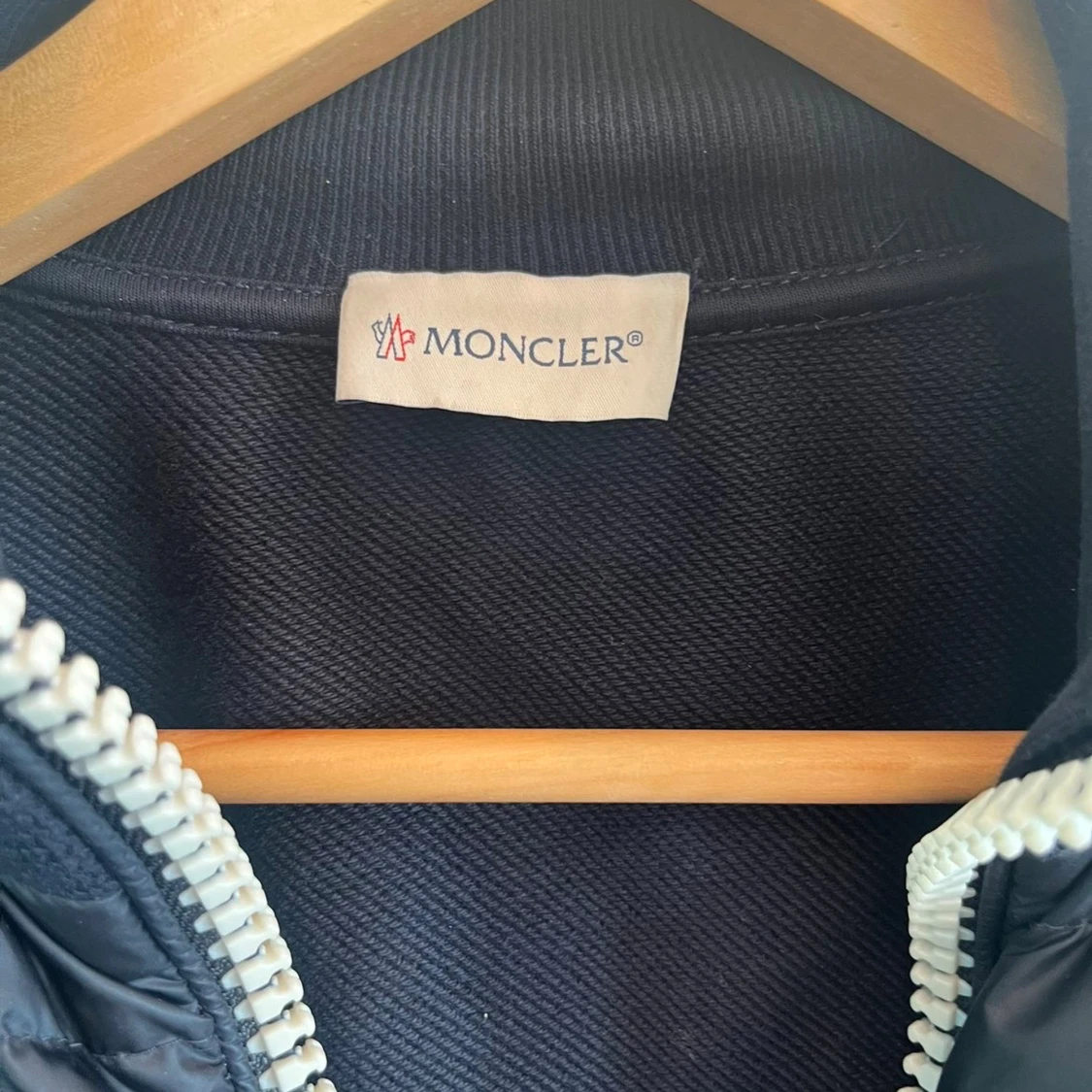 Mörkblå cardigan jacka från Moncler - 2