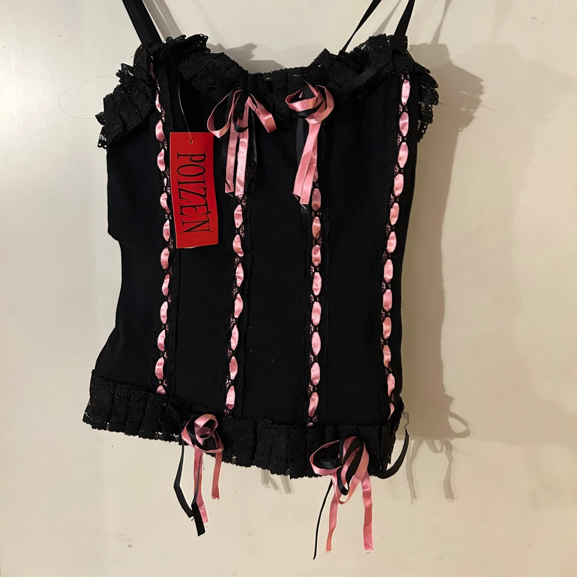 Linne med snörning fr Poizen stl S/M - 2