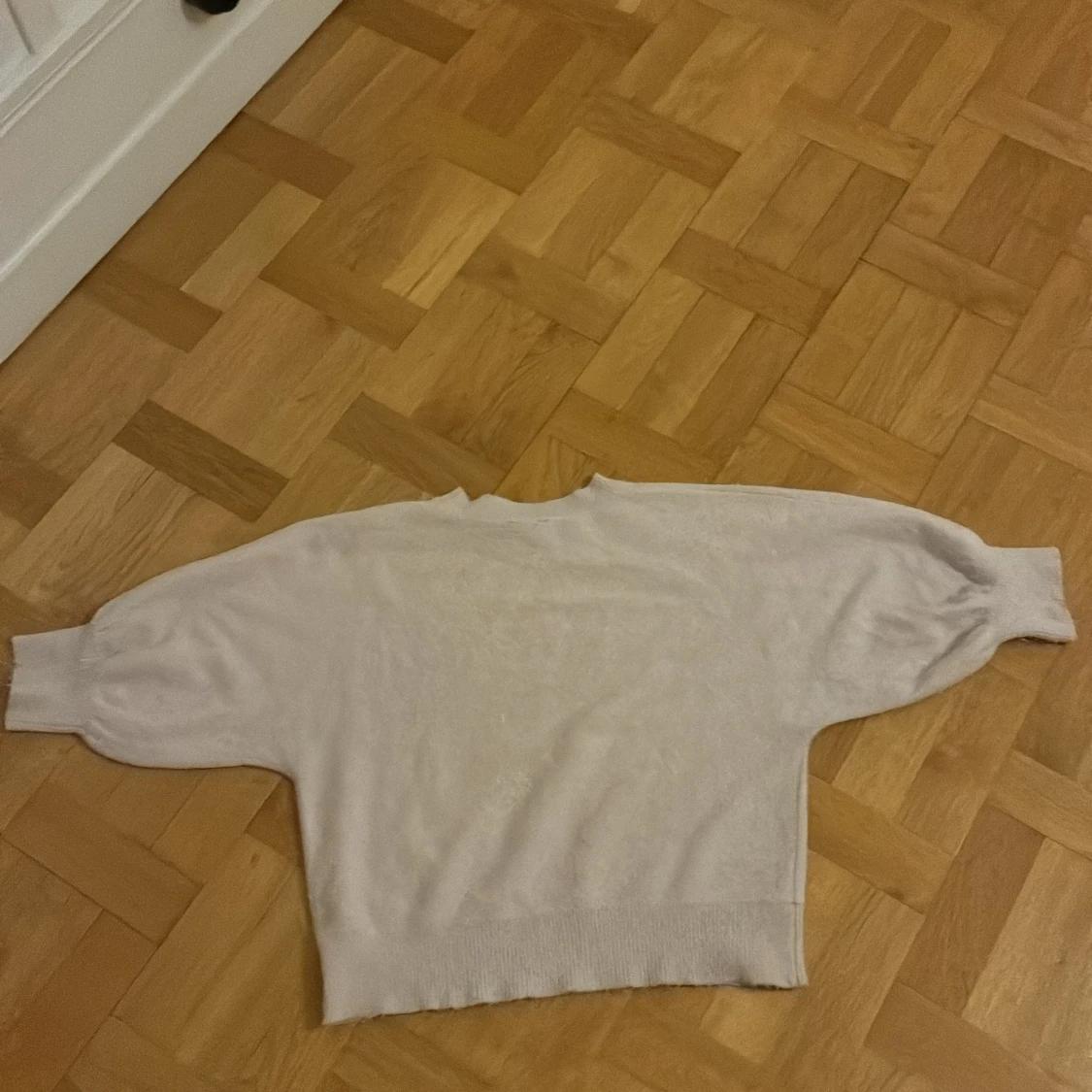 Ljusrosa stickad tröja från Lindex  - 3