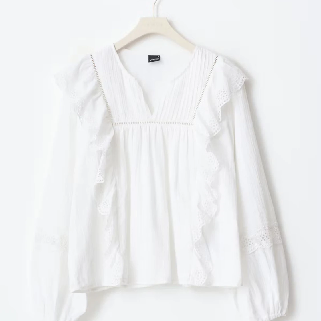 Vit blus Ginatricot - 1