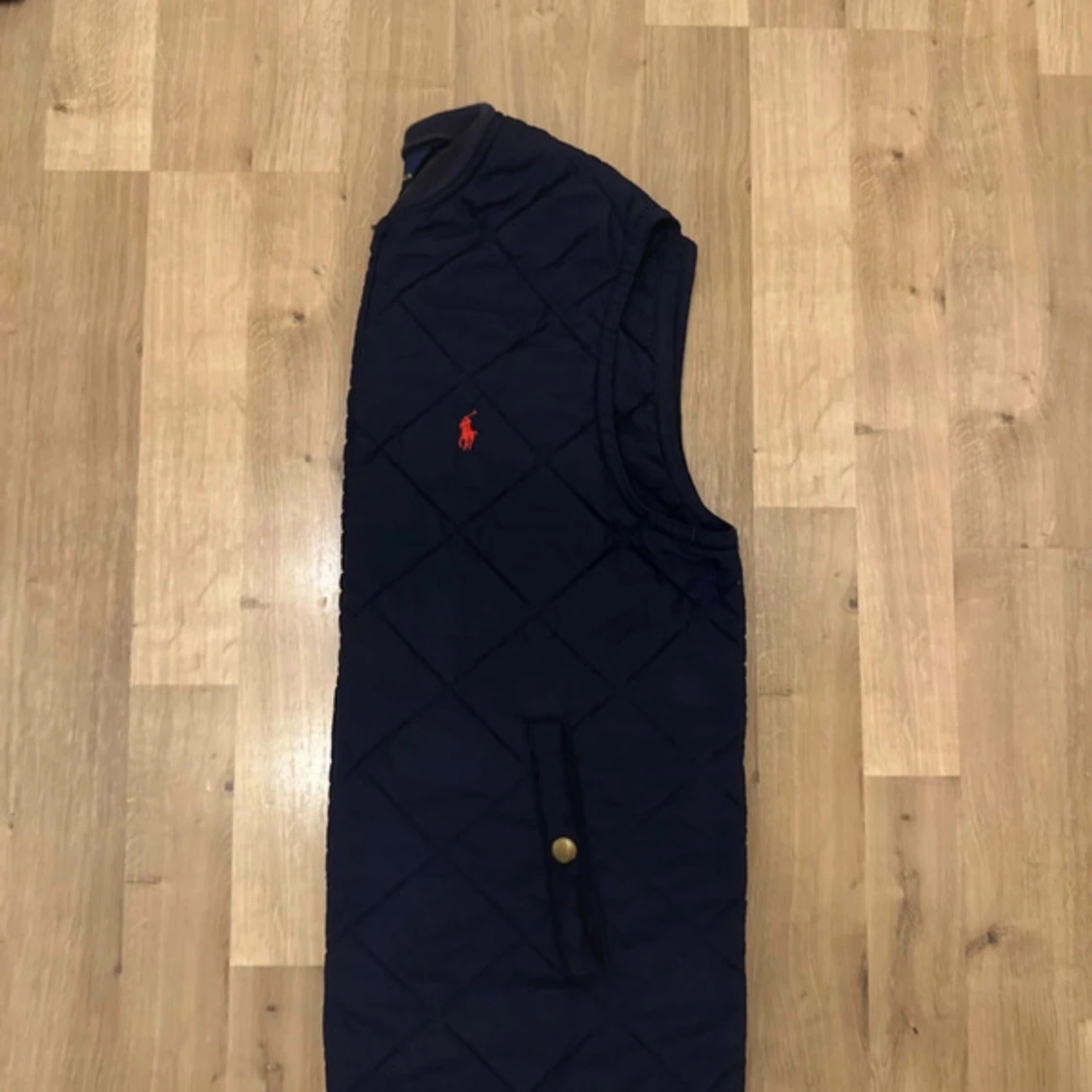 Mörkblå quiltad dunväst från Polo Ralph Lauren - 2