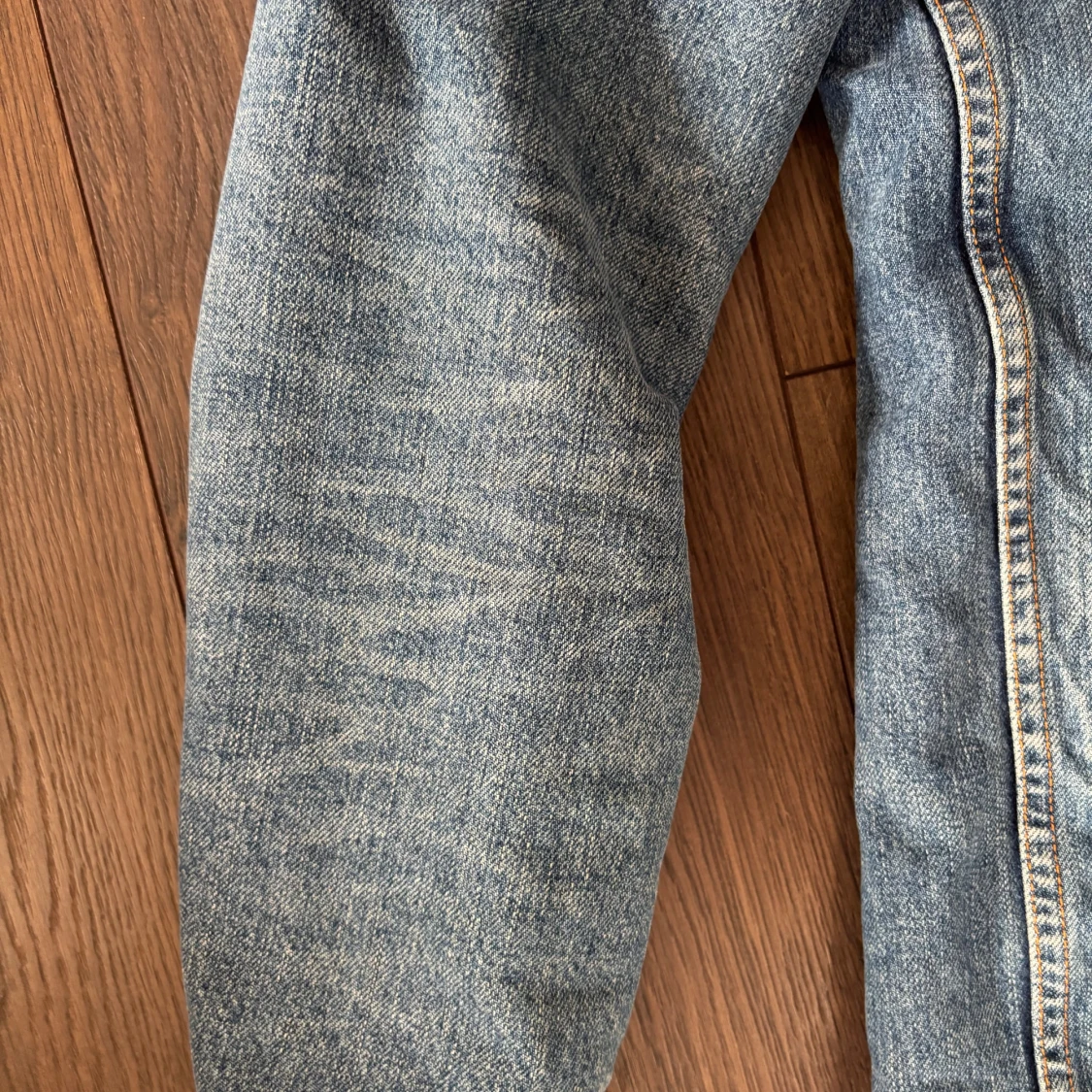 Blå jeansjacka Nudie Jeans - 1