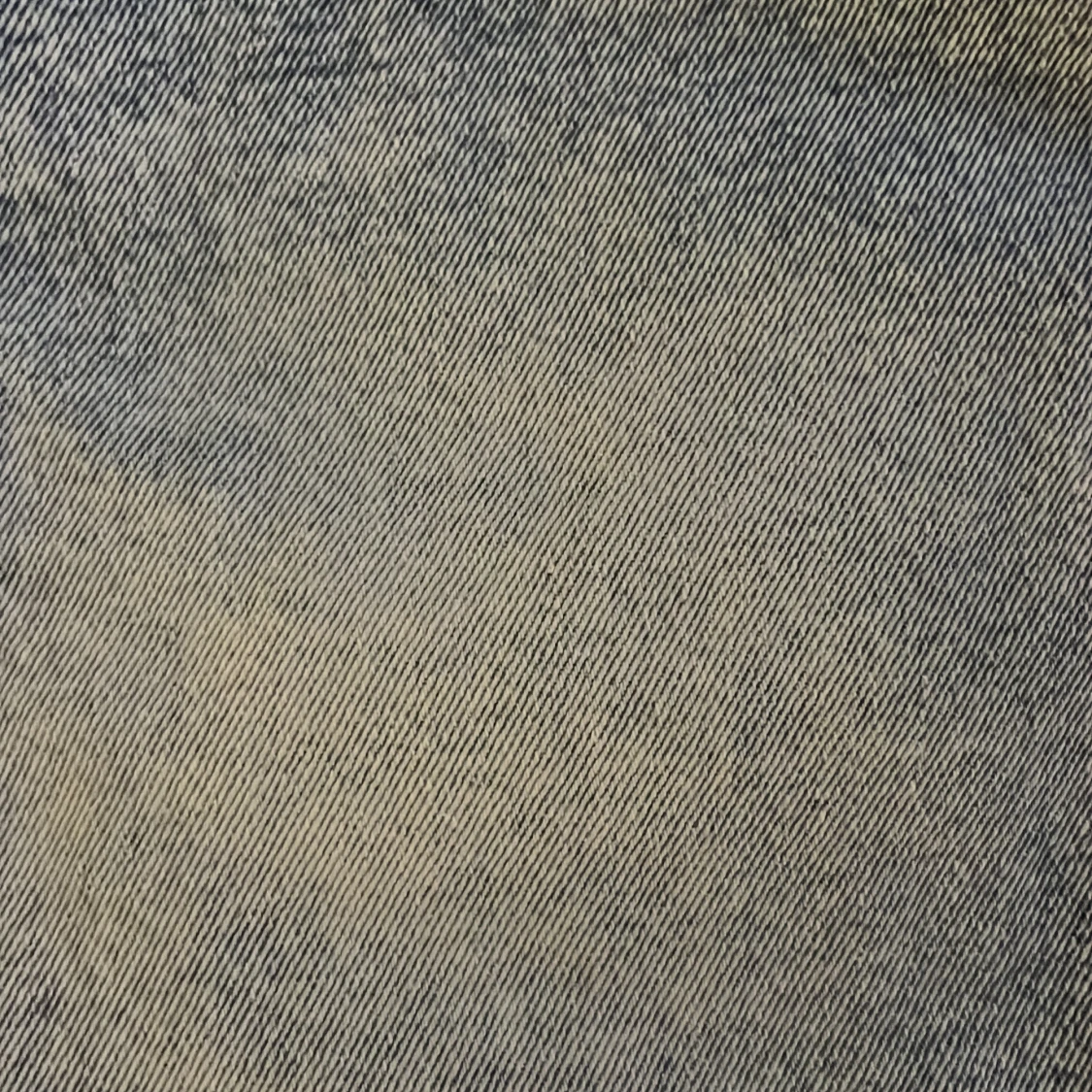 Ljusblå jeanskjol med fickor - 2