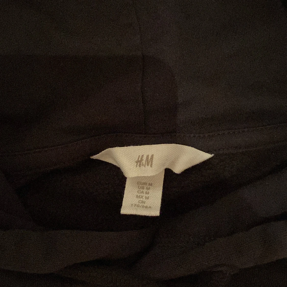 Svart hoodie Chicago H&M M - 3