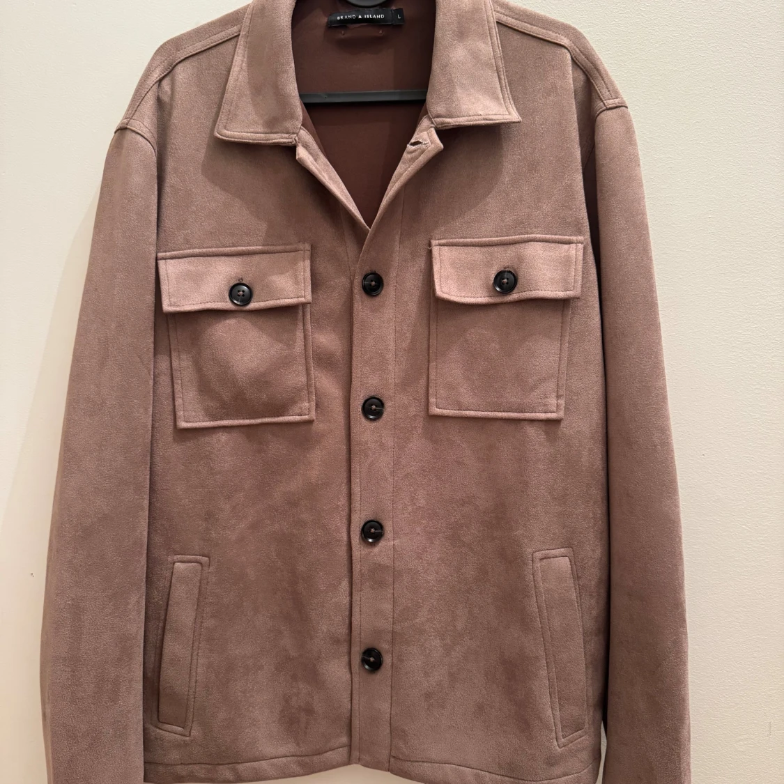 Mocka overshirt från Brand Island