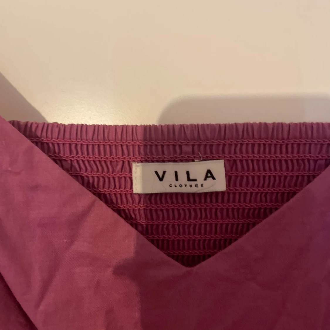Rosa omlottklänning från Vila - 2