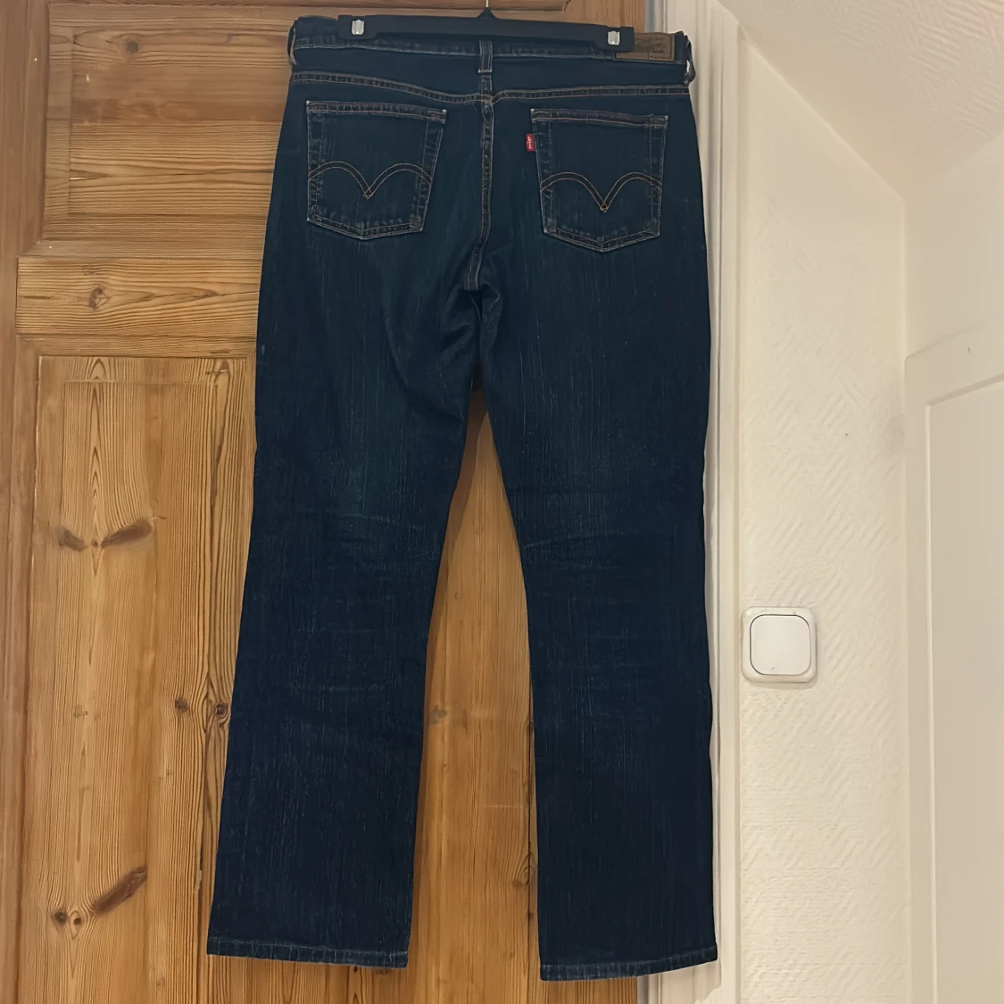 Levi's 501 mörkblå jeans straight fit - 1