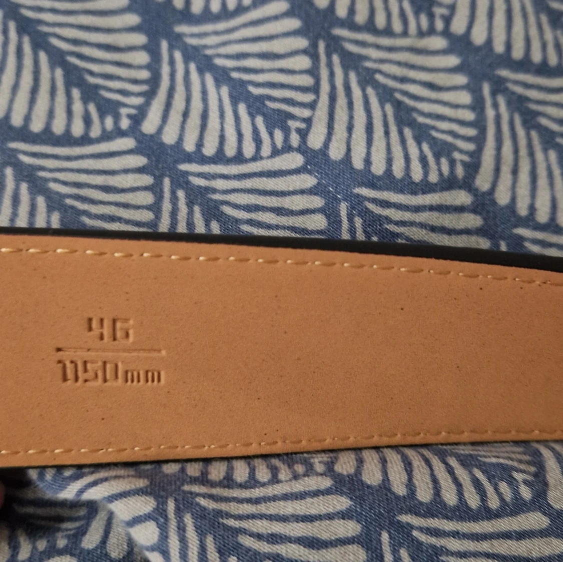 Svart L V bälte - 4