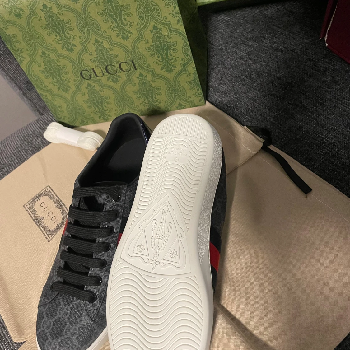 Gucci Ace Med kvitto - 2