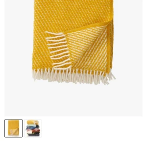 Klippan filt - Klippan yllefabrik pläd i färgen Saffran, 130x200cm. Nypris 795kr, säljer för 600kr.