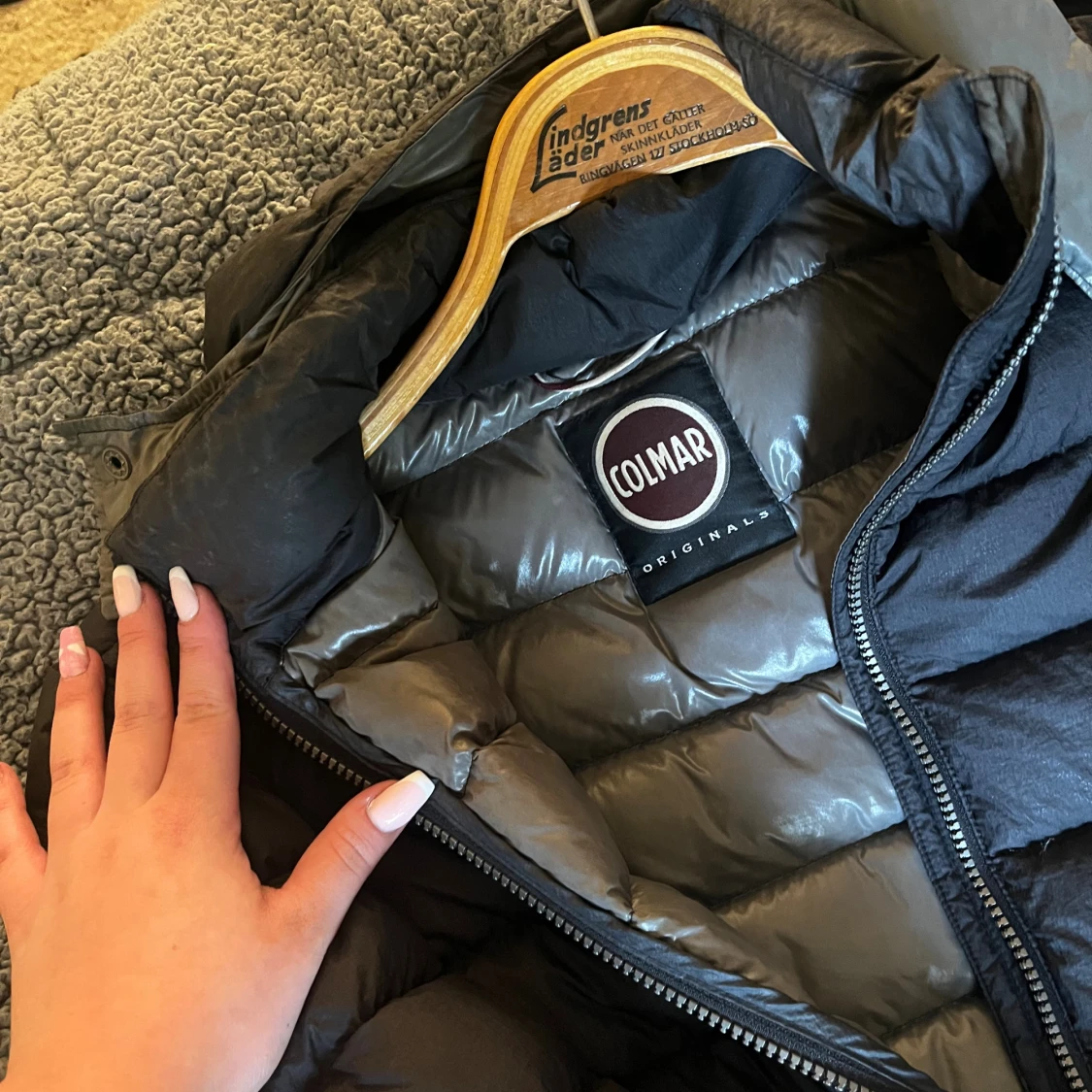 Svart Colmar pufferjacka  - 4