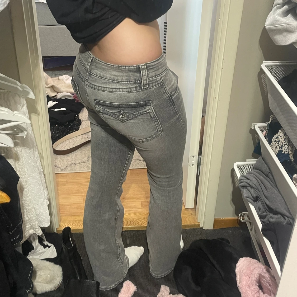 Lågmidjade jeans - 2