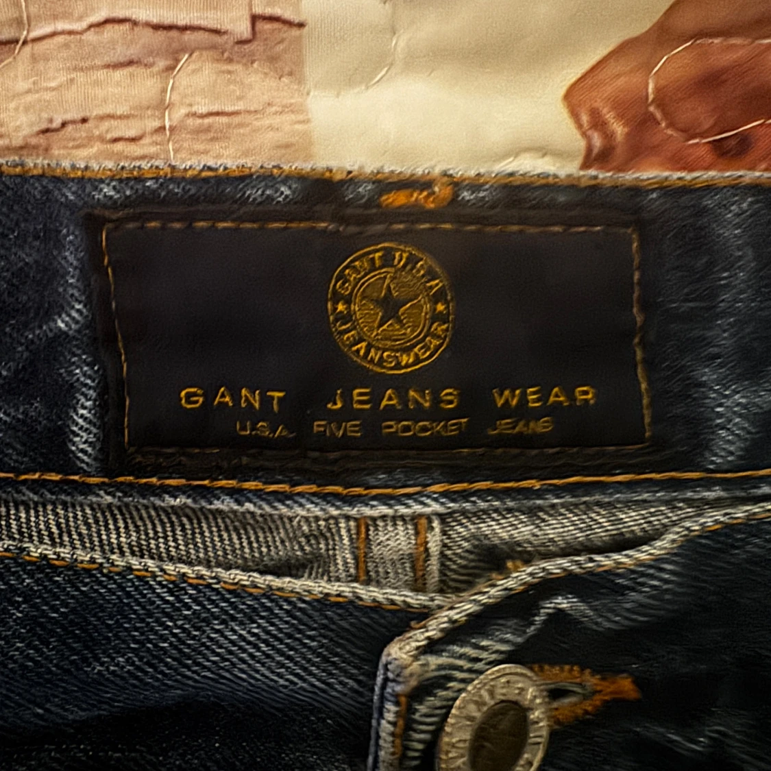 Vintage sällsynta gant jeans - 3