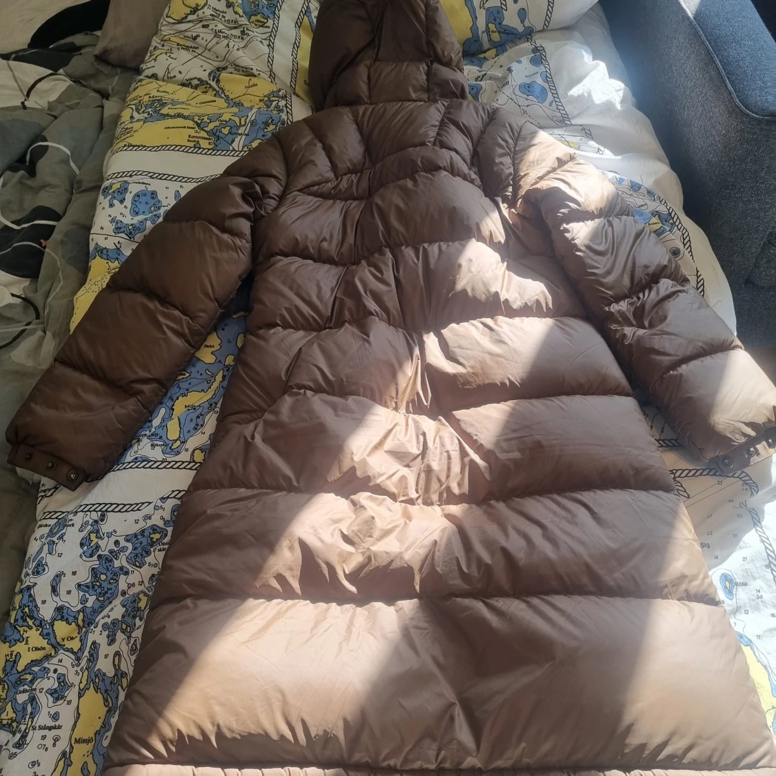 Brun Fjällräven Expedition dunjacka - 1