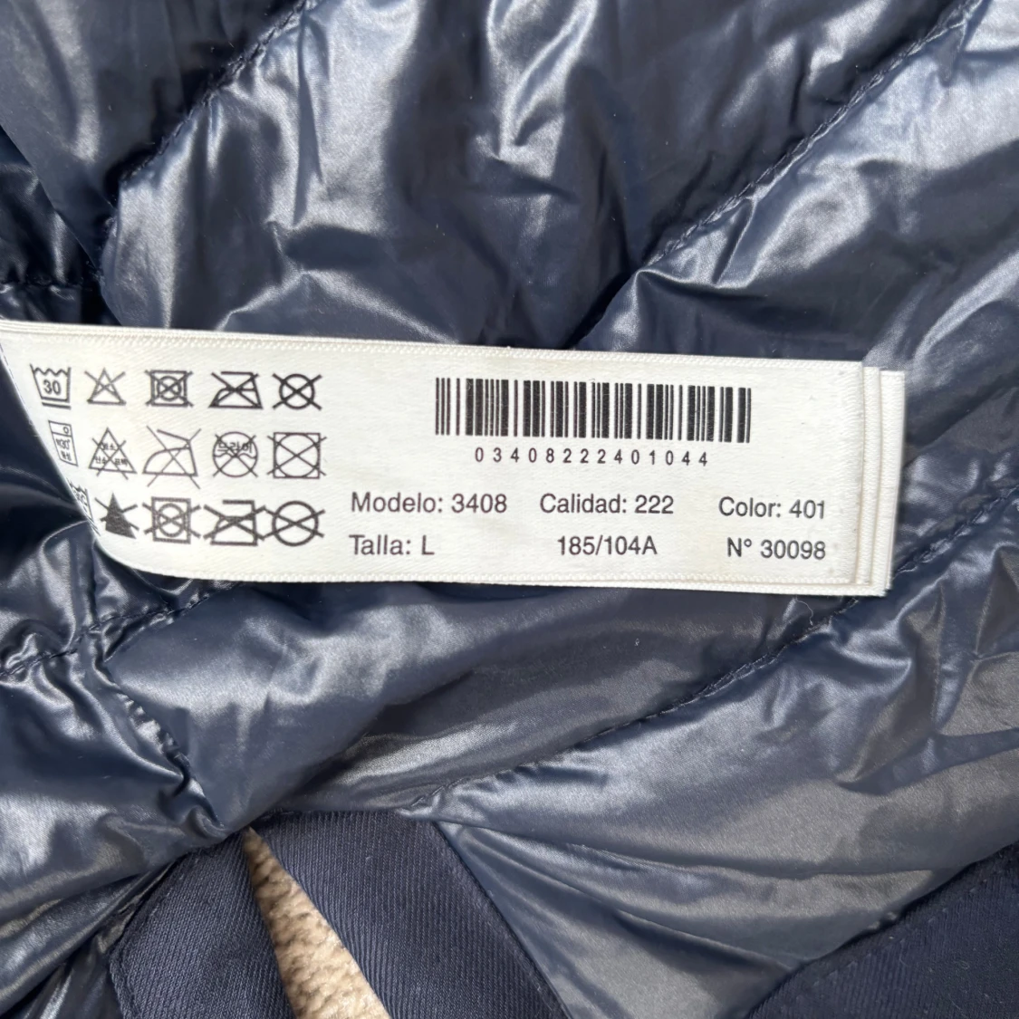 Mörkblå overshirt/jacka från Massimo Dutti - 3