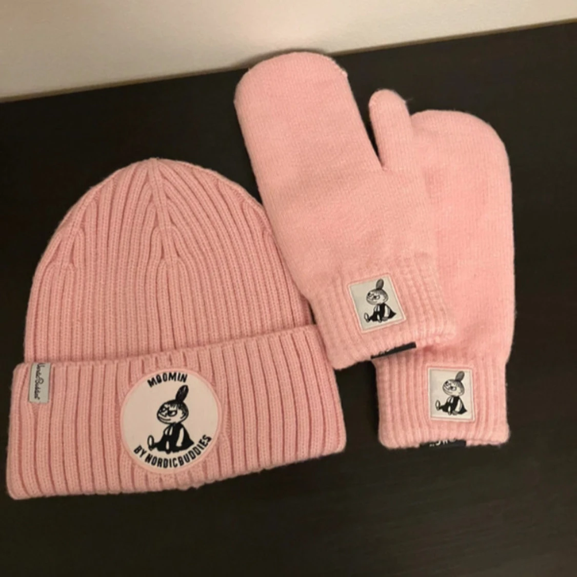 Mössa och vantar moomin/mumin