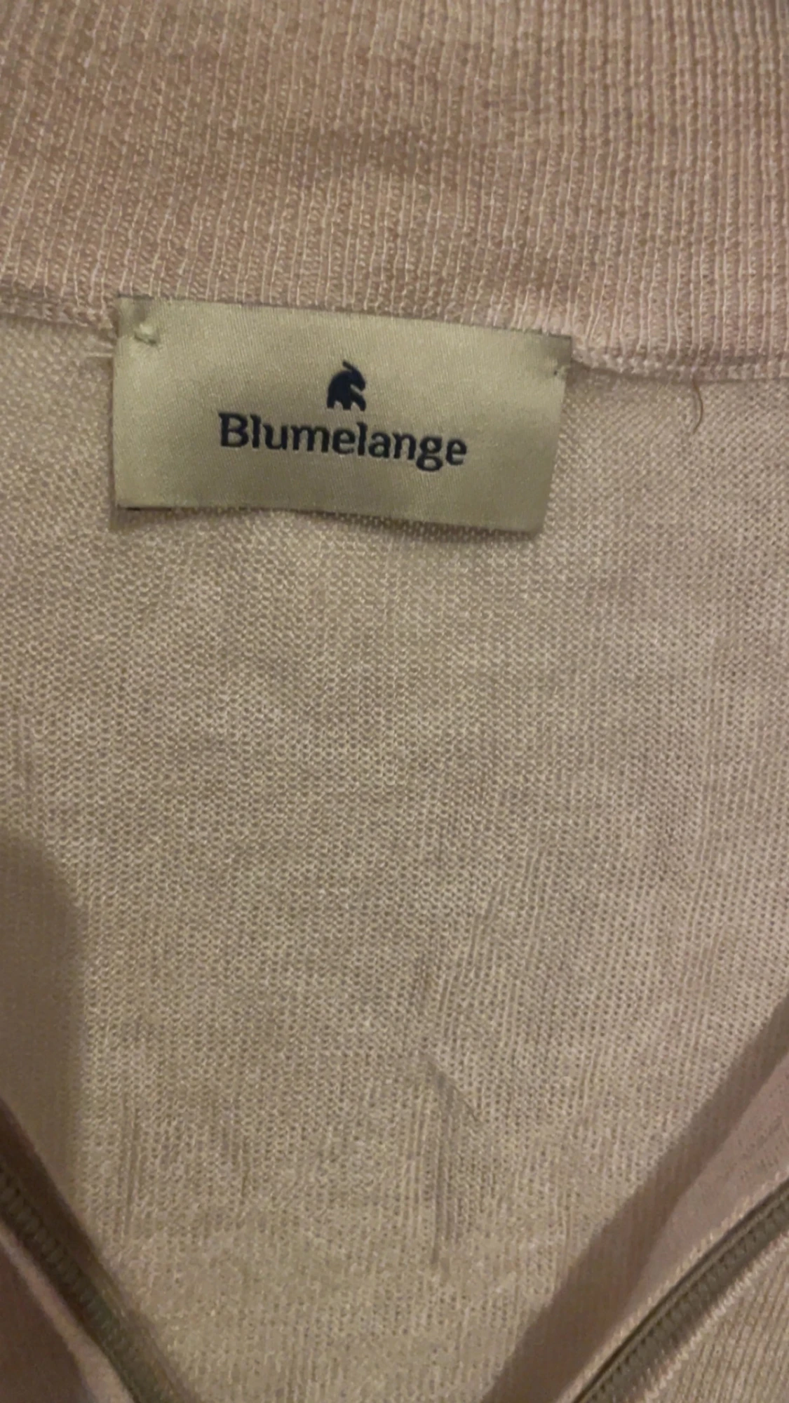 Beige zipjacka från Blumelange - 4