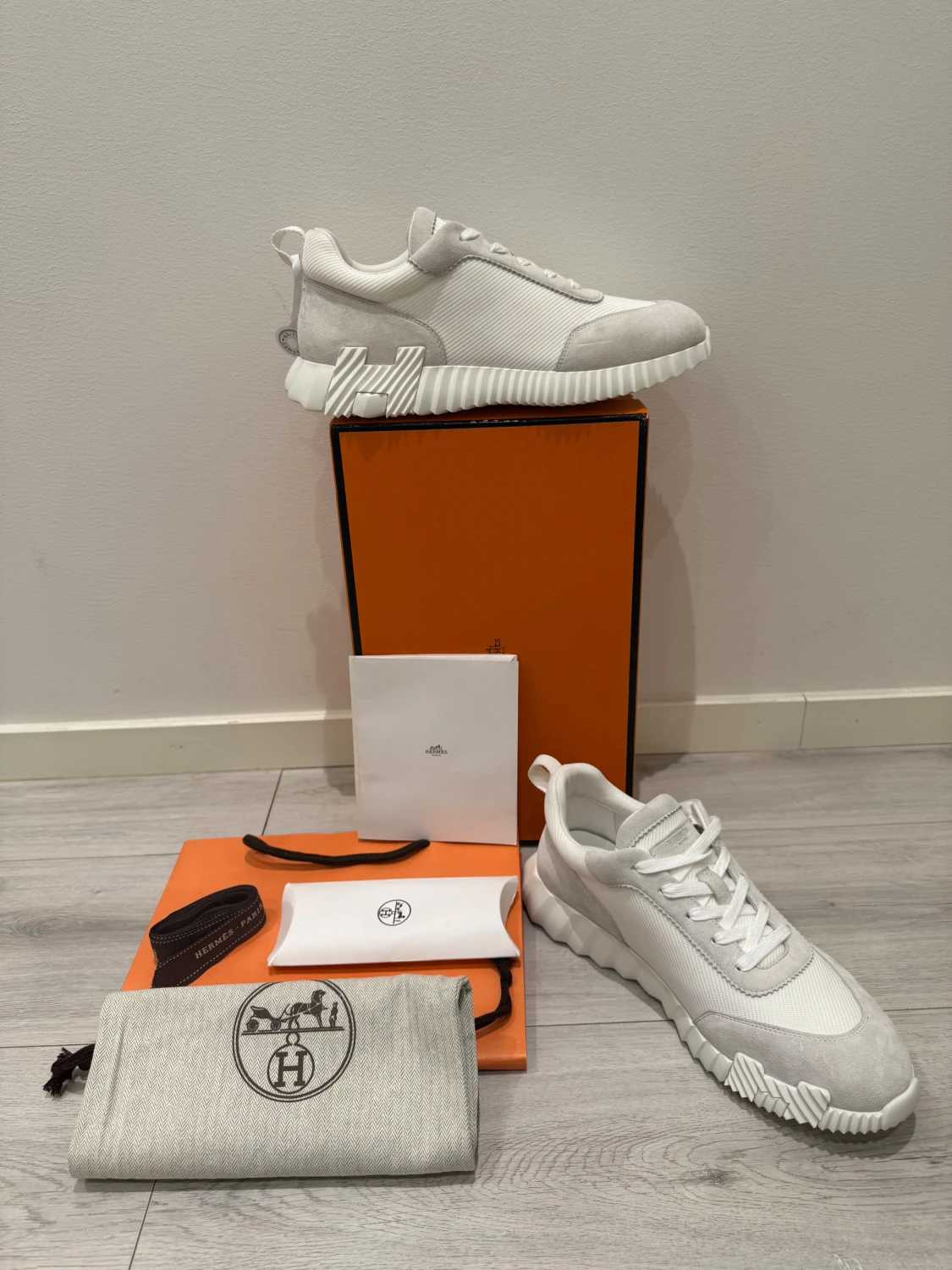 H3rmes Bouncing Sneaker - Blanc - 1