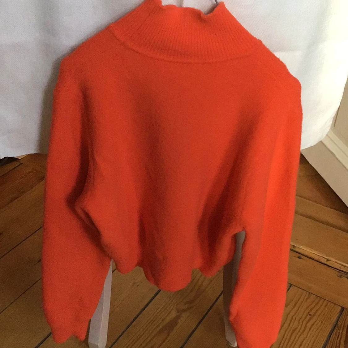 Orange polotröja från Zara, M - 1