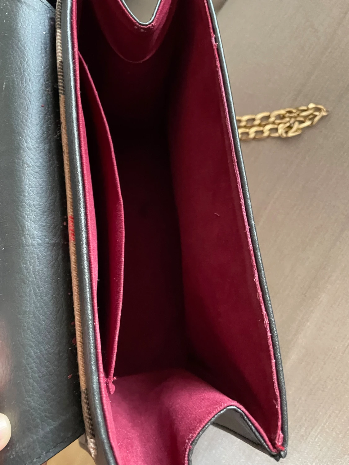 Rutig handväska från Burberry - 4