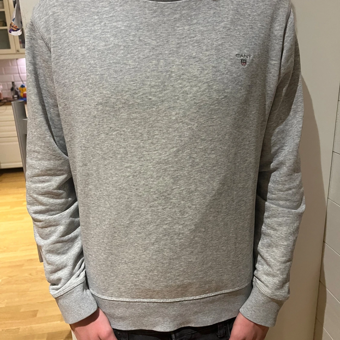 Grå sweatshirt från GANT