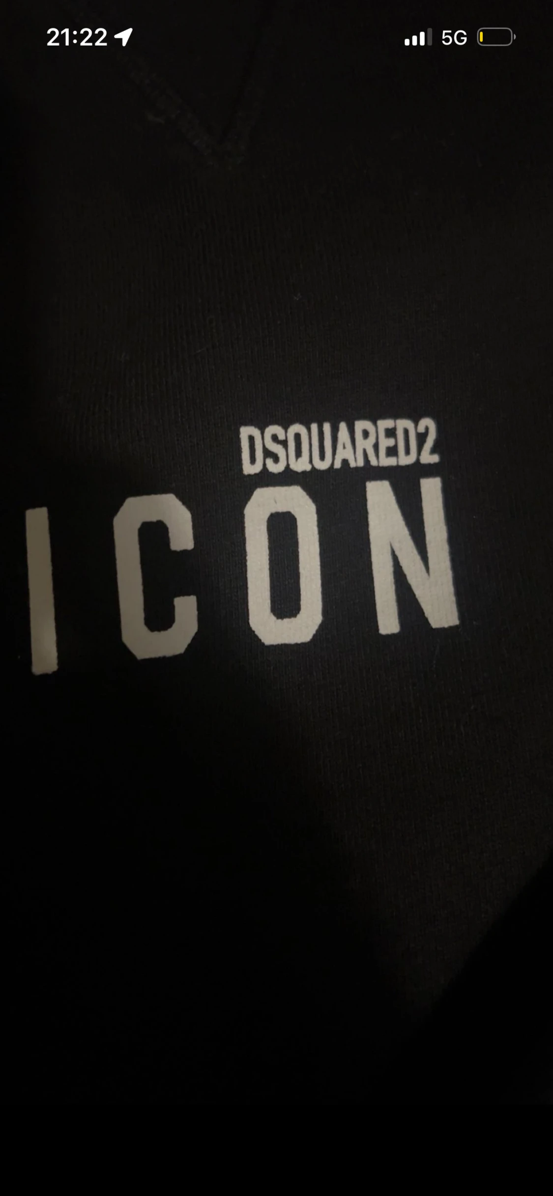 Svart sweatshirt Dsquared2 ICON S - 3