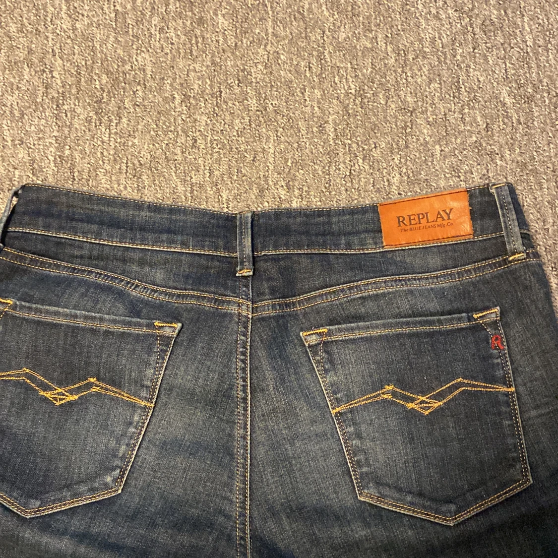 Replay Anbass mörkblå jeans slim fit - 4