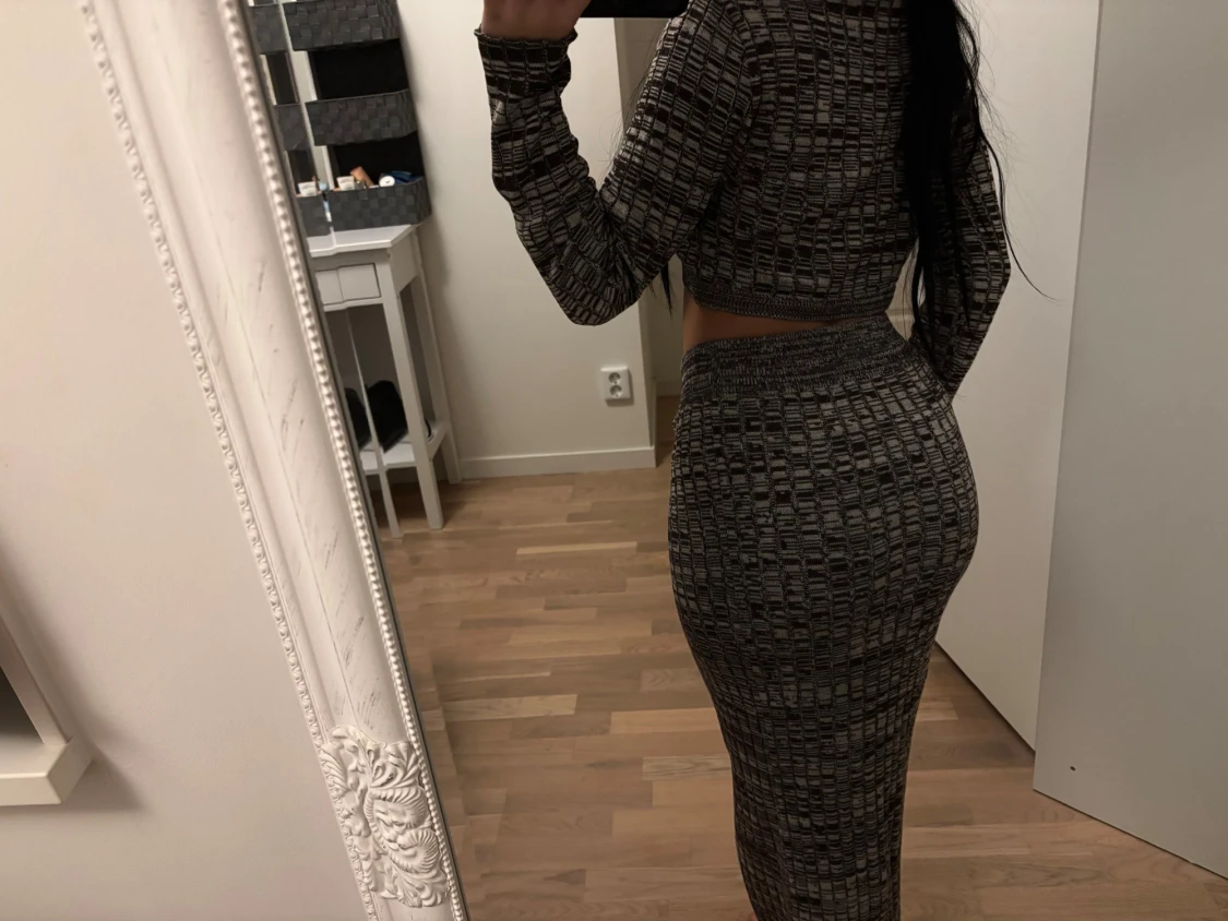 Mönstrad kjolset  - 1