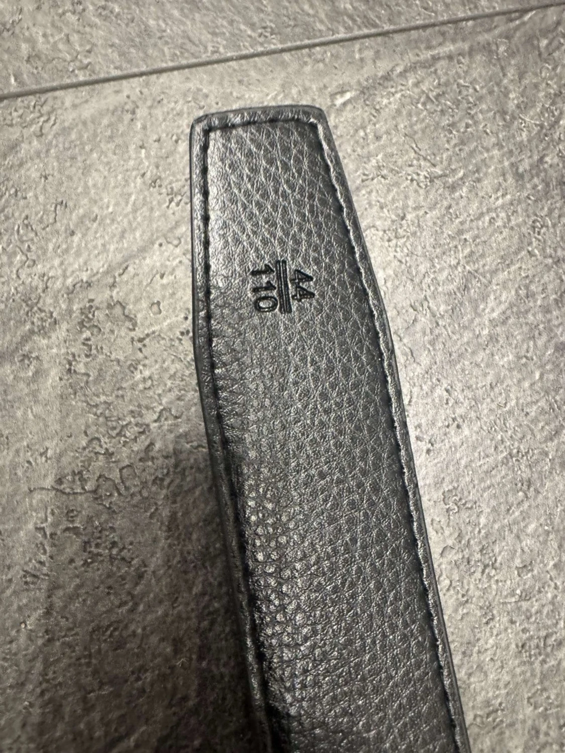 Svart h-ermes bälte - 4