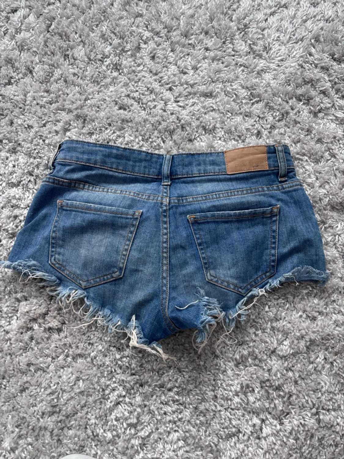 Blå jeansshorts  - 1