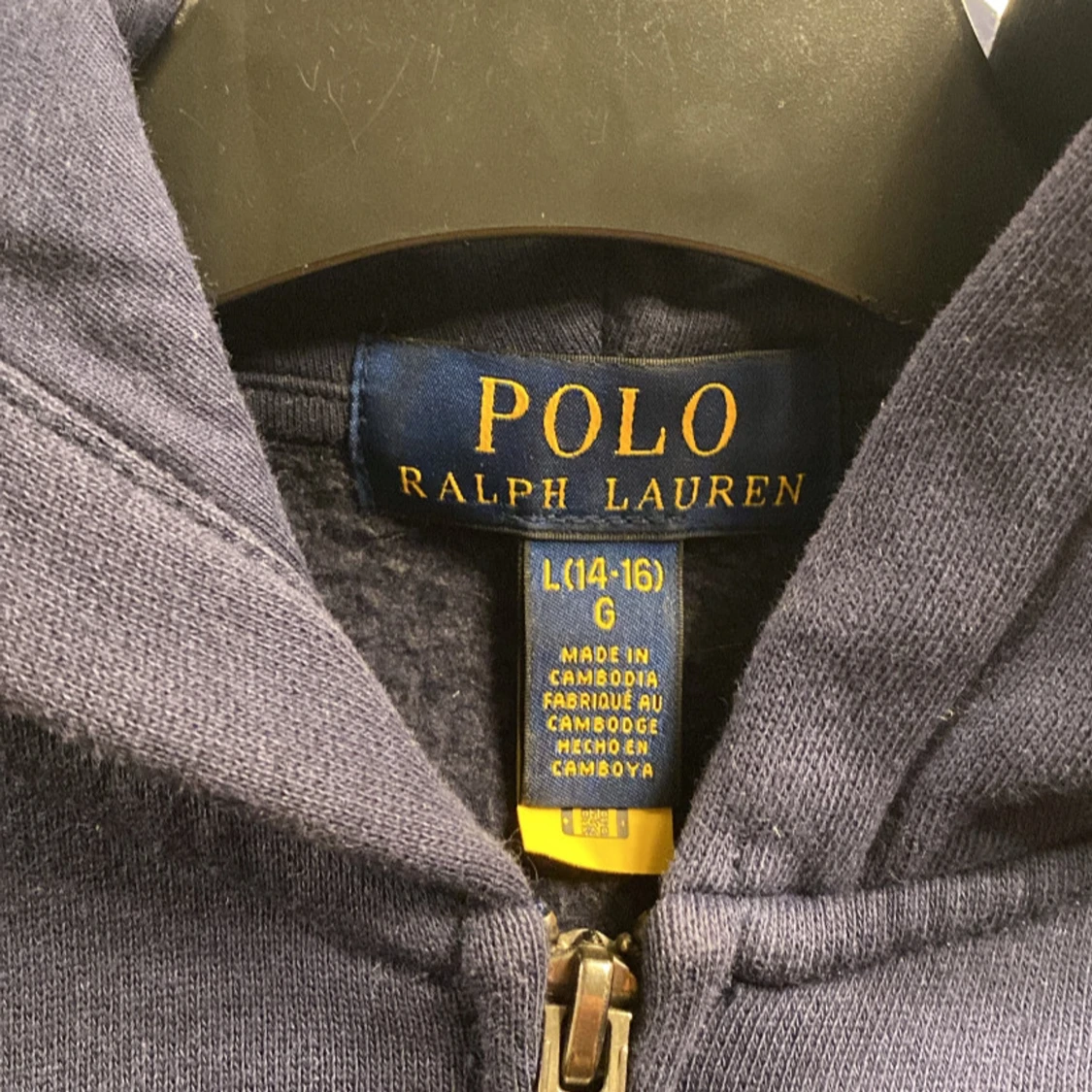 Marinblå hoodie från Polo Ralph Lauren - 3