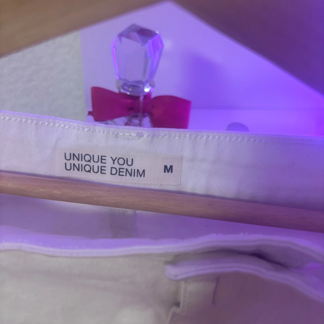 Vit jeanskjol från Unique You - 1