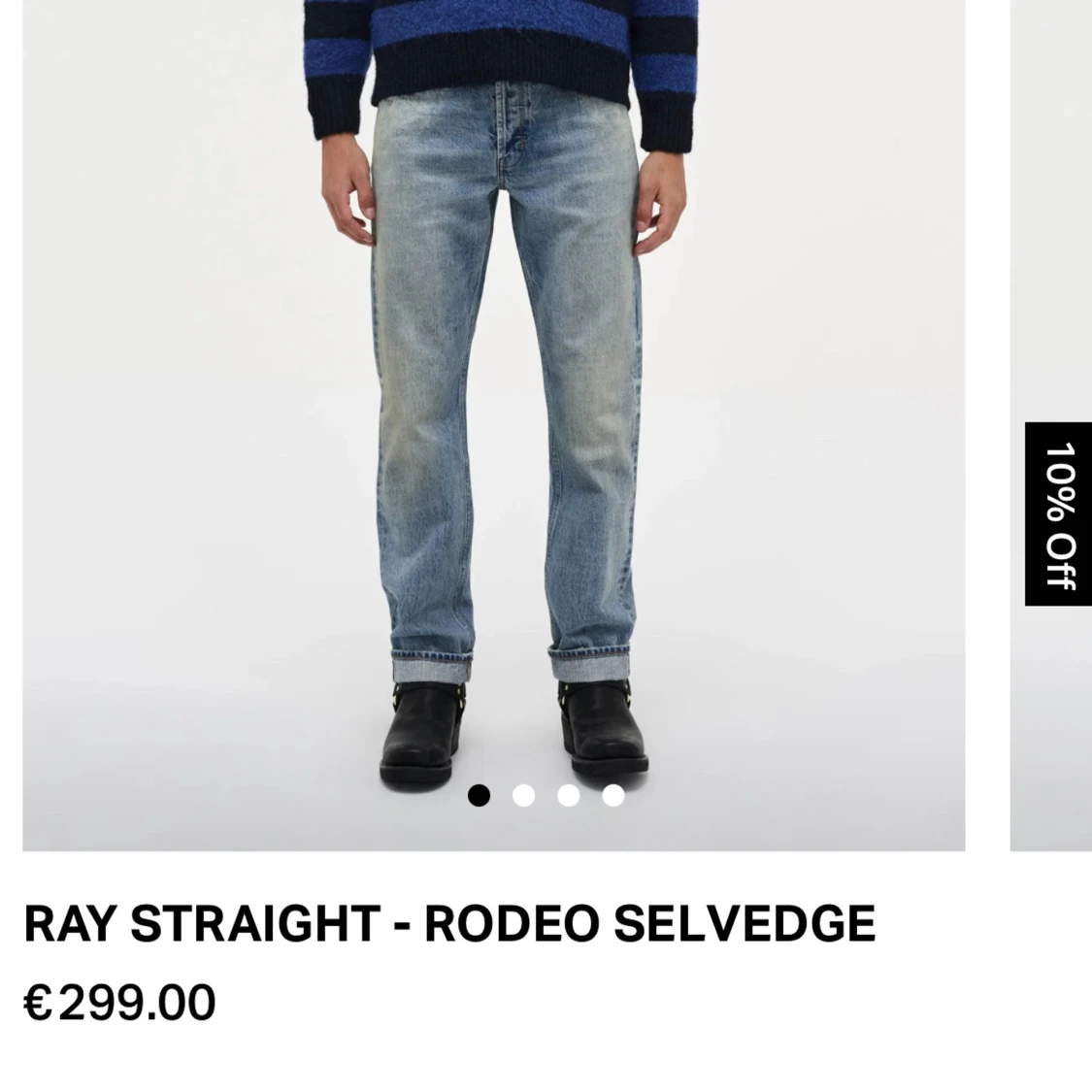 NEUW Ray Straight ljusblå jeans 31/32