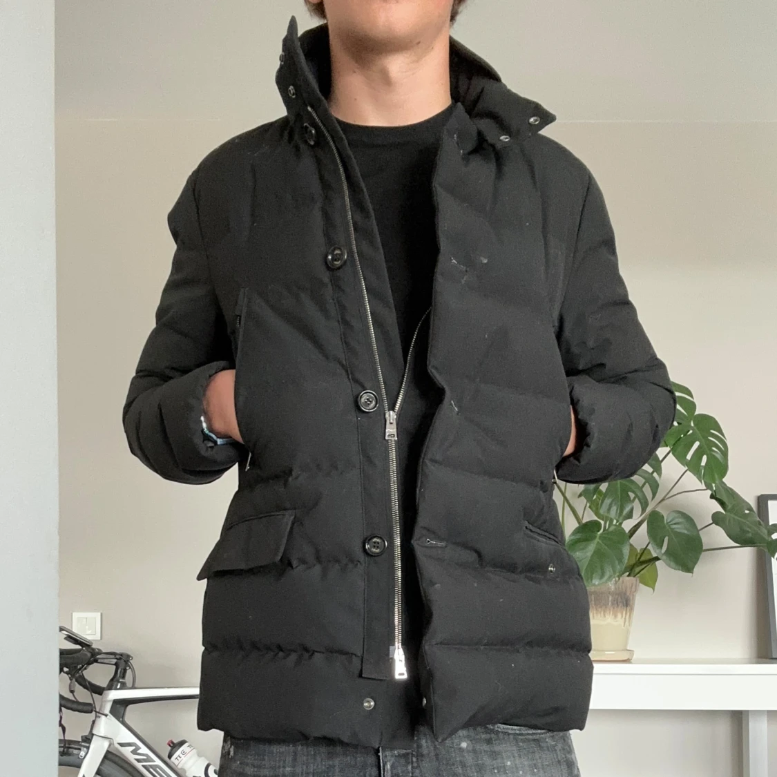 Svart dunjacka från Allegri - 1