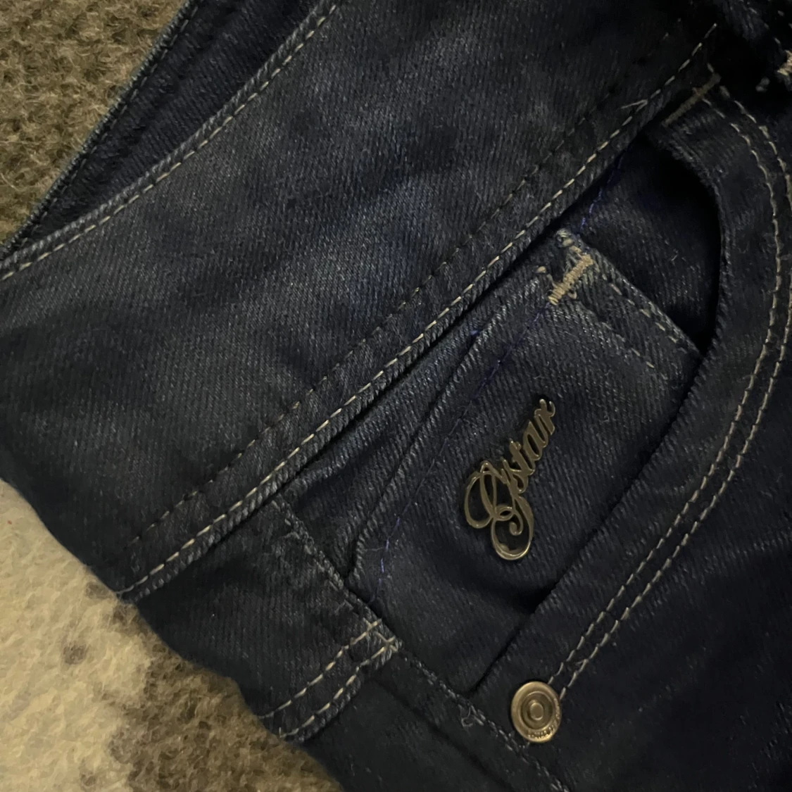 Mörkblå jeanskjol från G-Star RAW - 1