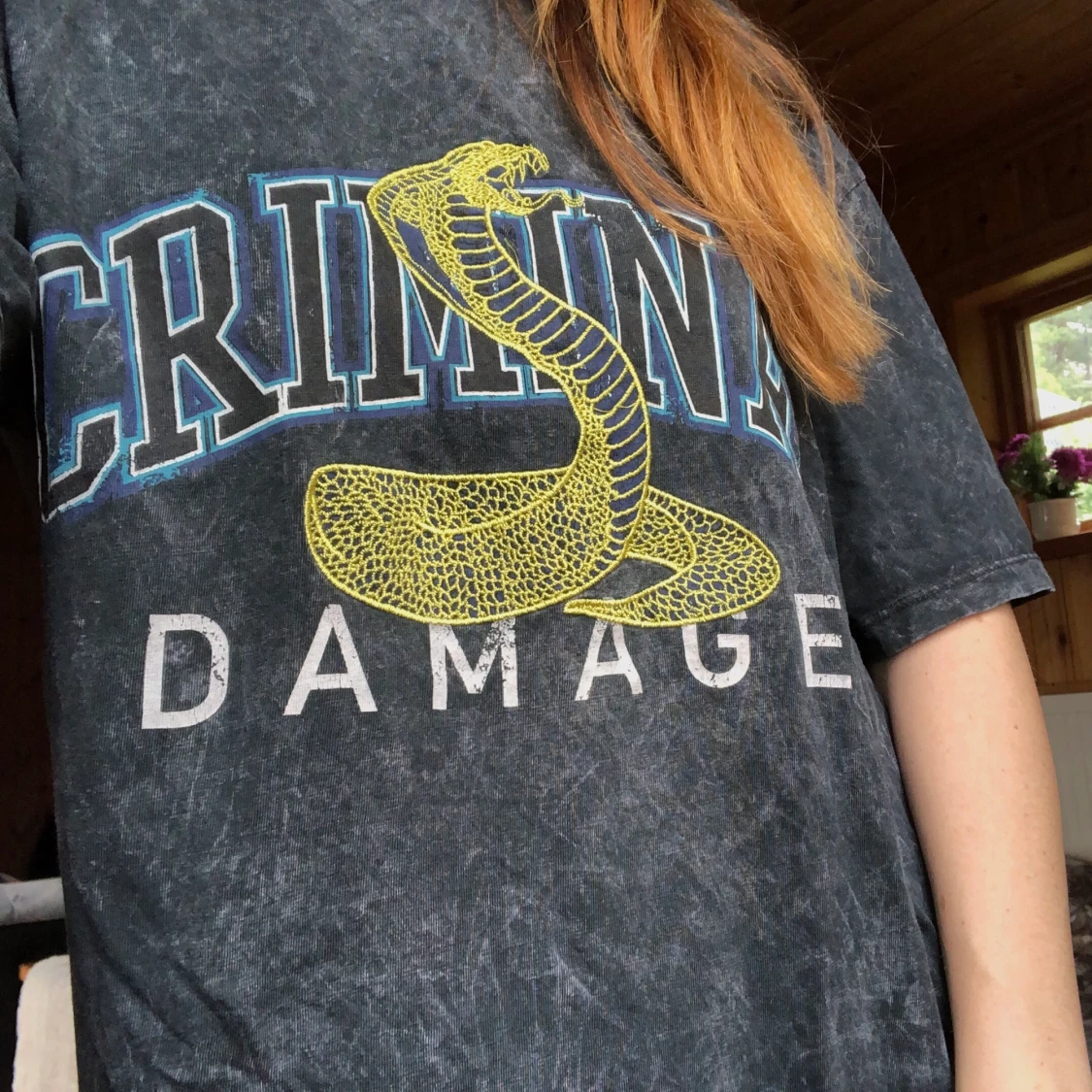 Oversized t-shirt från Criminal Damage strl S