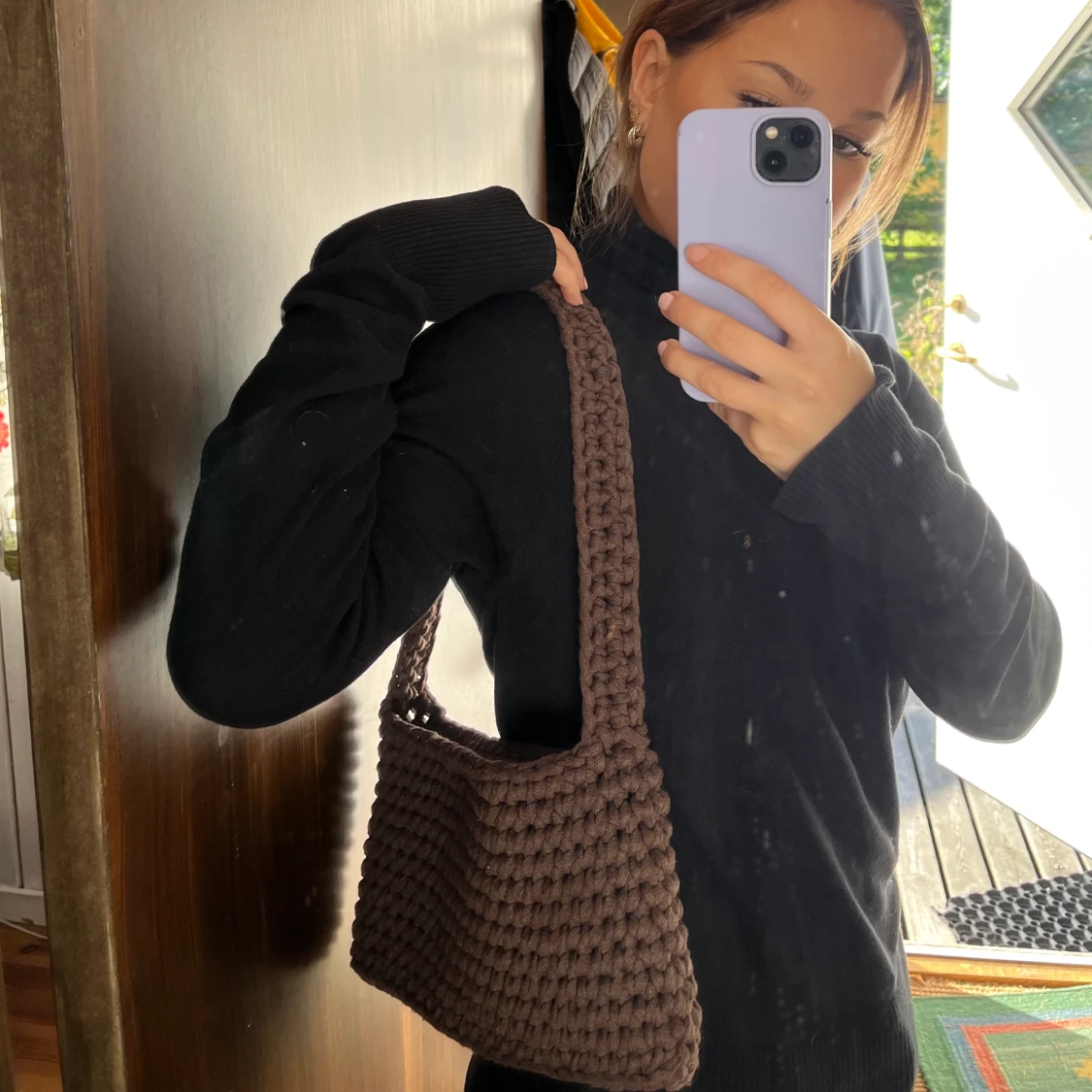 Virkad väska - 90