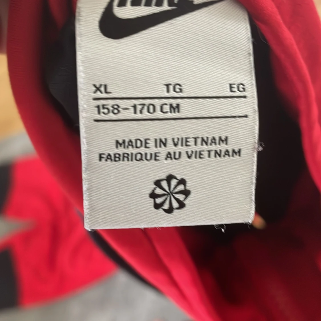 Nike dress röd svart  - 91