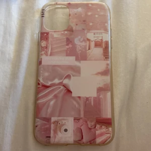 Mobilskal  - Mobilskal med olika små rosa bilder i, till iPhone 11, lite använt ( ej fri frakt) från shein