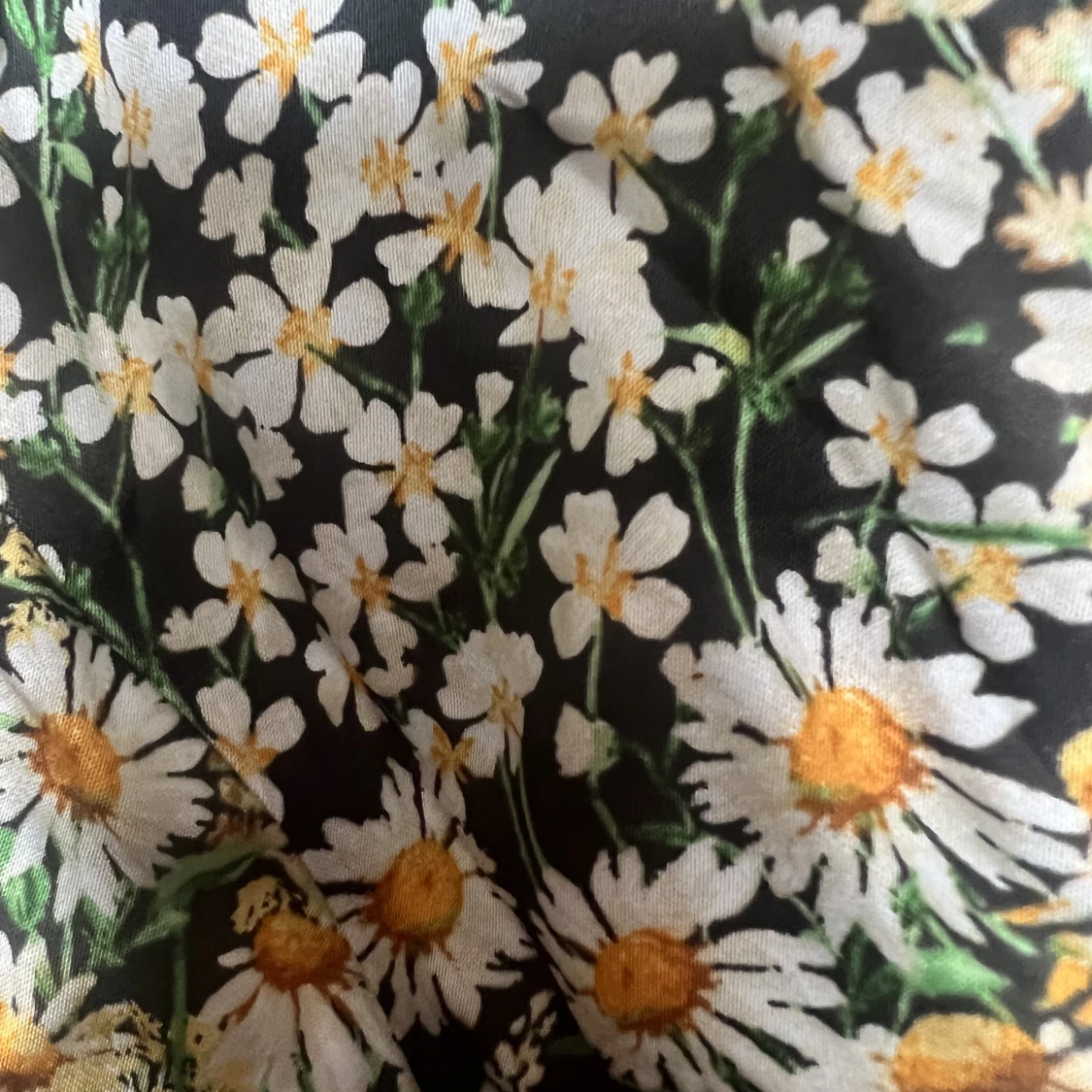 Fin blommig blus. - 90