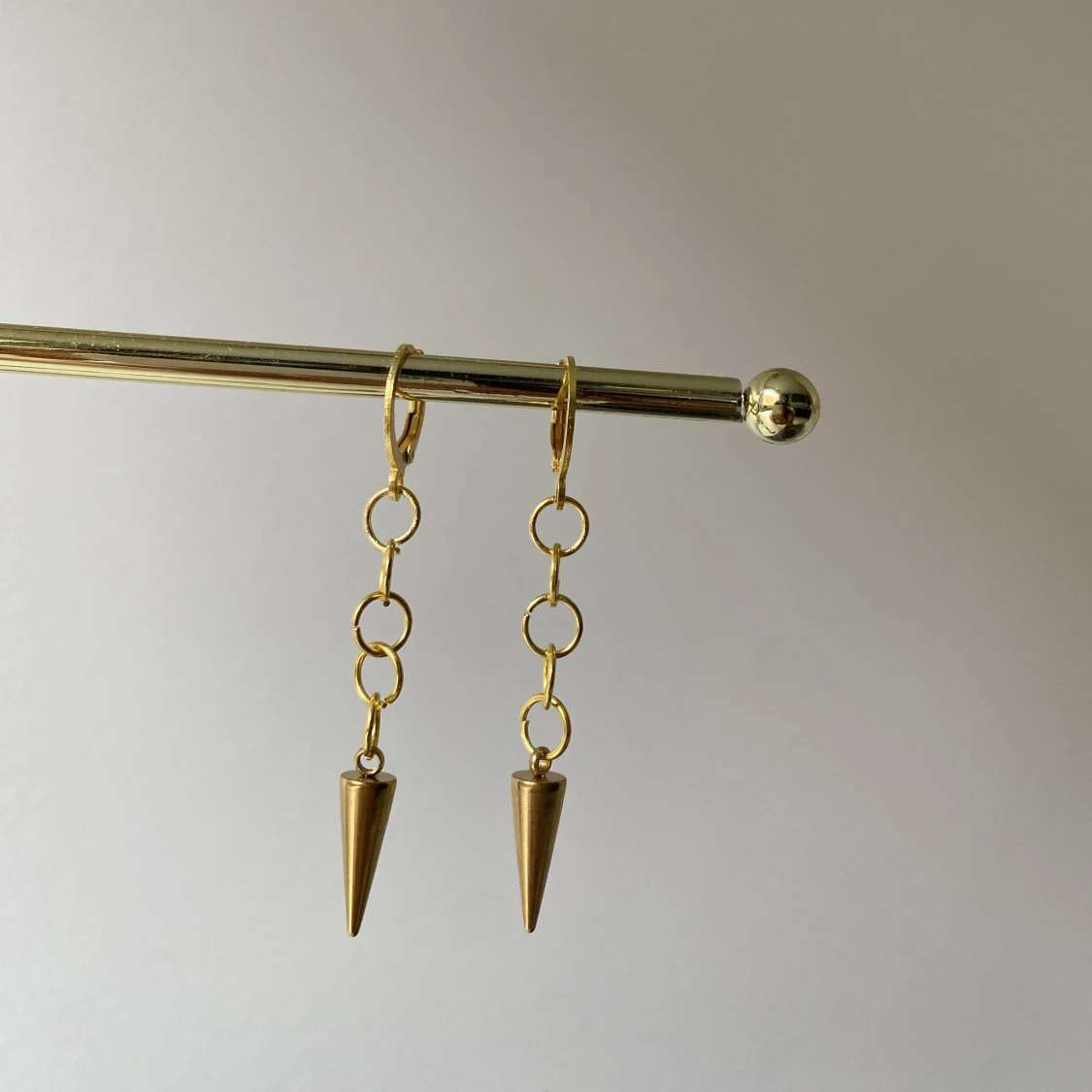 Long spiky earrings - 90