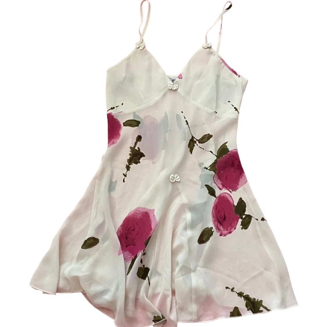 Gullig see through klänning