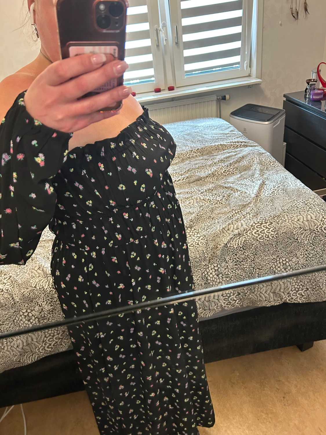 Maxiklänning ny XXL m arm  - 90