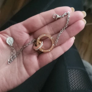 Edblad armband - Aldrig använd silver och roséguld armband.