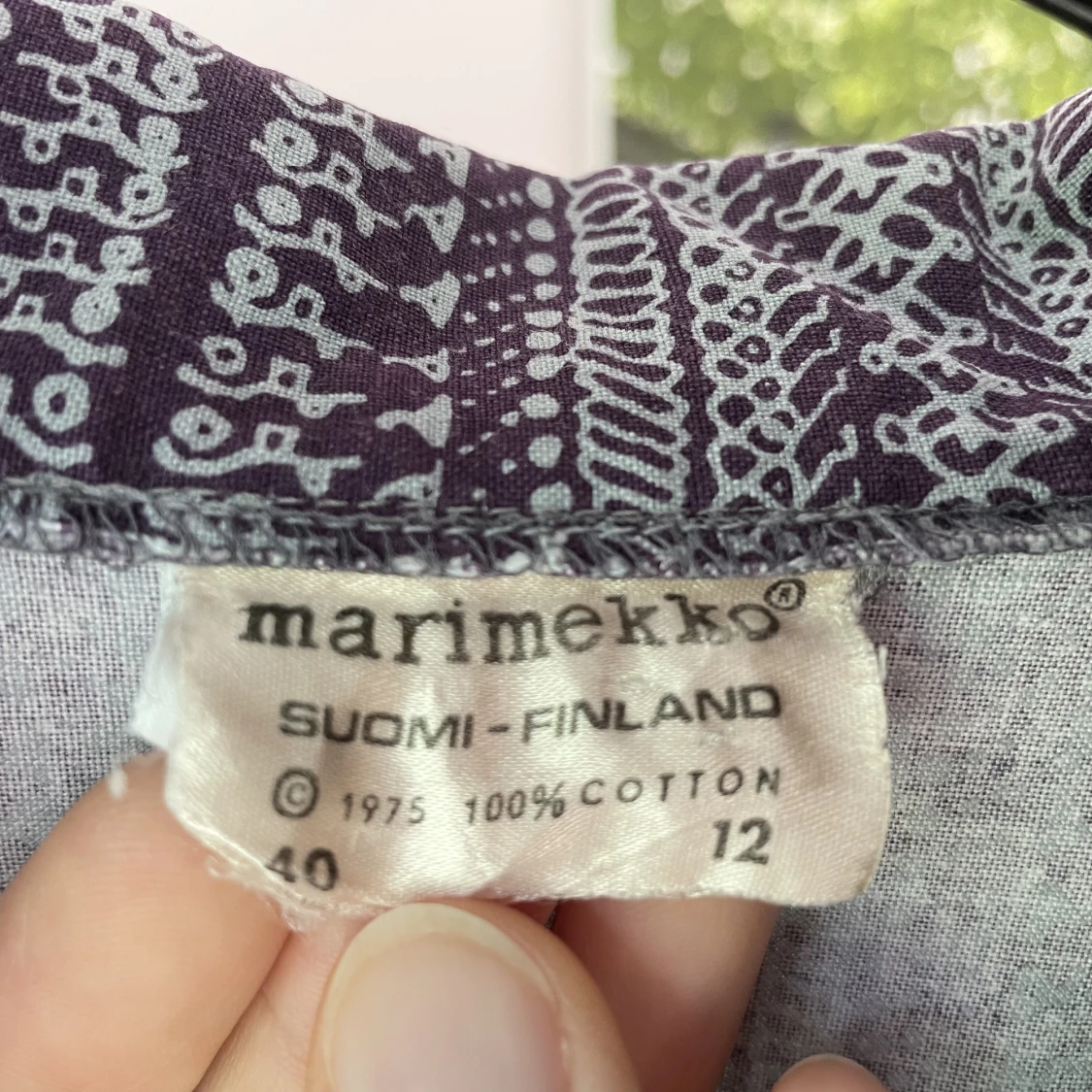 Marimekko Vintage skjorta M - 90