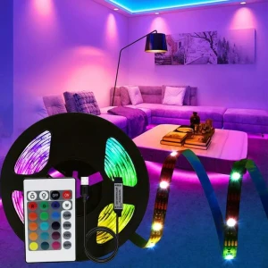 LED Stripe  - Led ljusslinga, minns inte vart jag köpte den men den är felfri och knappt använd, fjärrkontroll medföljer! Klistret går nog att använda efter man tagit ner den annars är det bara att ta lite självhäftande tejp eller likande😍